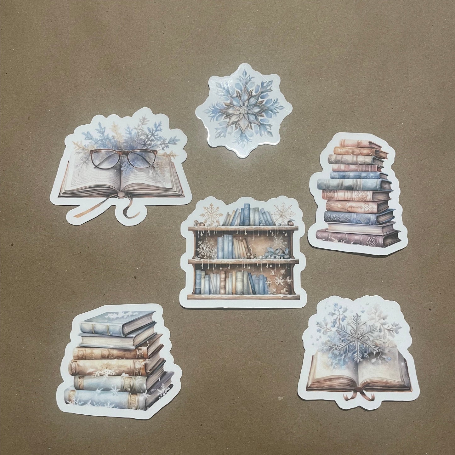 Winter Reading Stickers