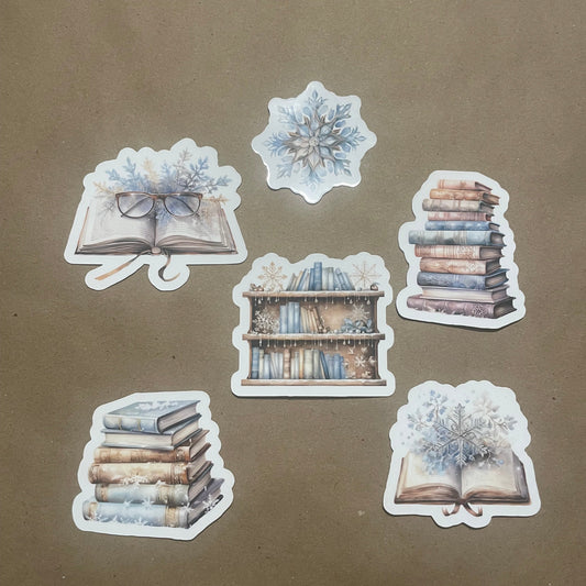 Winter Reading Stickers