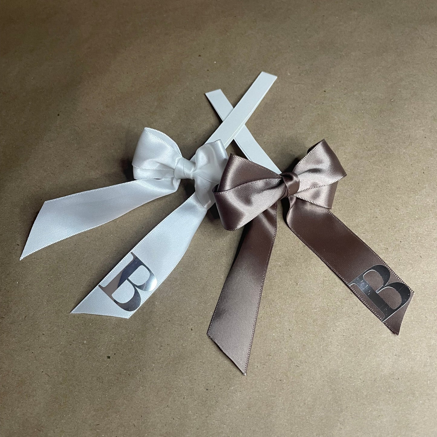 Custom Initial Bow Bookmark